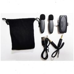 PDX PRO V6-2 ikili Kablosuz Yaka Mikrofonu