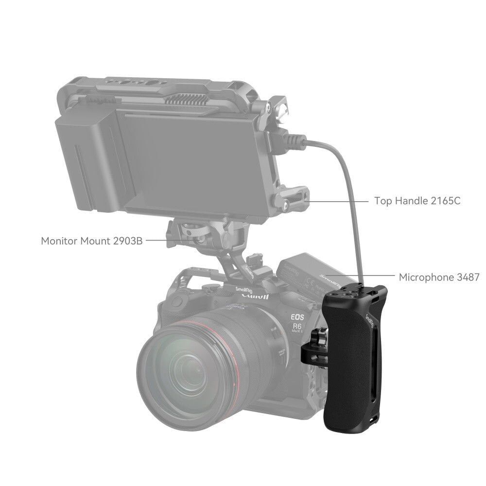 SmallRig 4015 Kafes Yan Kolu detay görseli