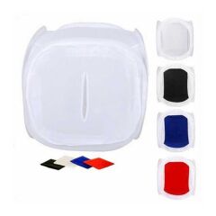 GDX BM400 3'lü Paraflaş Set + Çekim Çadırı 60x60cm