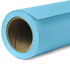 GDX Kağıt Sonsuz Stüdyo Fon Perde (True Blue) 2.70x11 Metre