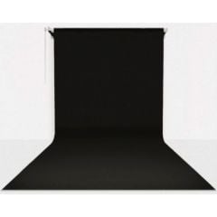 Stüdyo Teknik 270CM x 580CM Sonsuz Siyah Fon Perdesi Seti