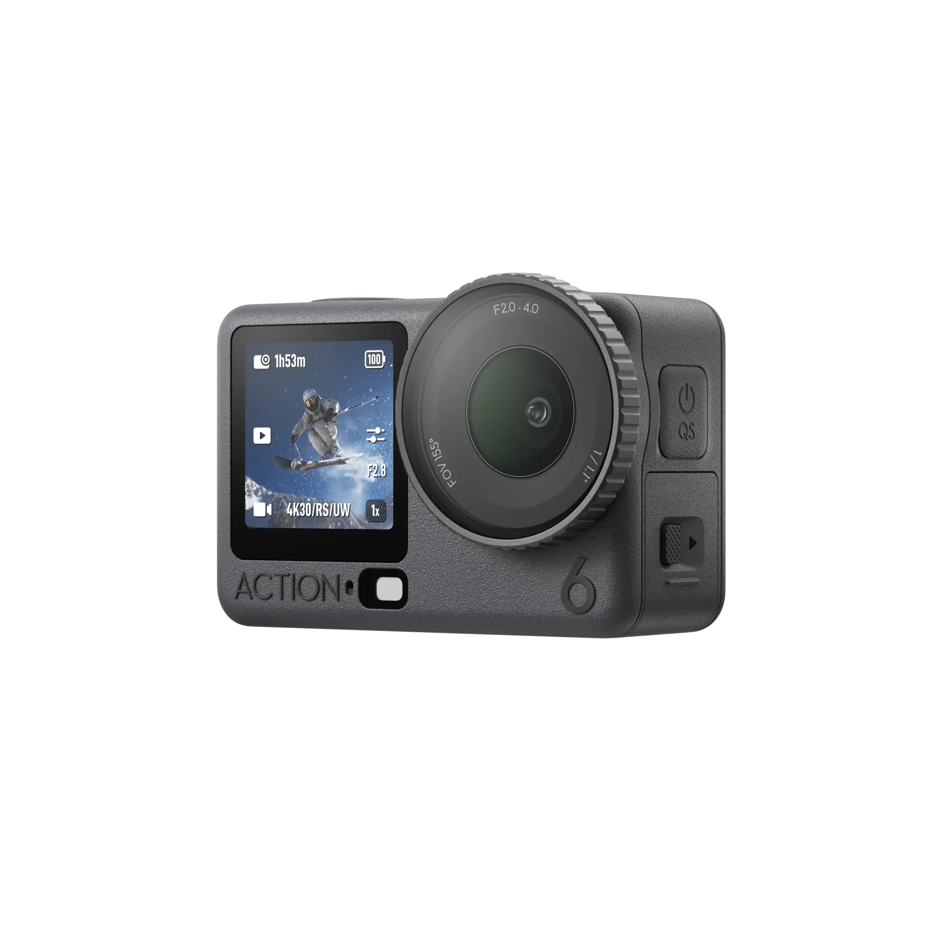 DJI Osmo Action 6 Adventure farklı açıdan görünüm