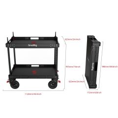 SmallRig MD5991  36'' Video Prodüksiyon Kamera Arabası (Lite)