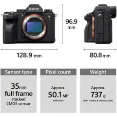 Sony Alpha A1 Fotoğraf Makinesi (Body)