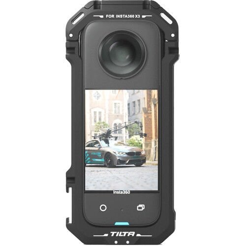 Tilta Full Camera Cage for Insta360 X3 - Black TA-T41-FCC-B