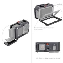 SmallRig 4119C DJI Osmo Action 3 / 4 / 5  için  Kafesi