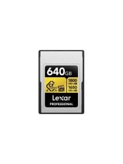 Lexar 640GB Professional Gold CFexpress 4.0 Type A Hafıza Kartı