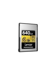 Lexar 640GB Professional Gold CFexpress 4.0 Type A Hafıza Kartı