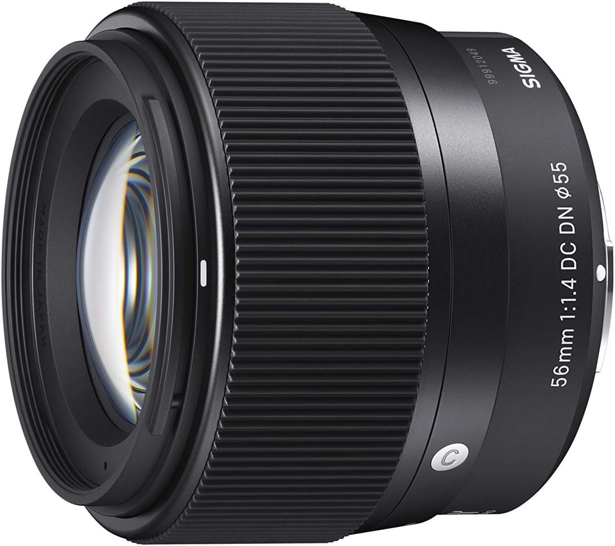 Sigma 56mm F/1.4 DC DN – farklı açıdan görünüm Sigma 56mm F/1.4 DC DN farklı açıdan görünüm