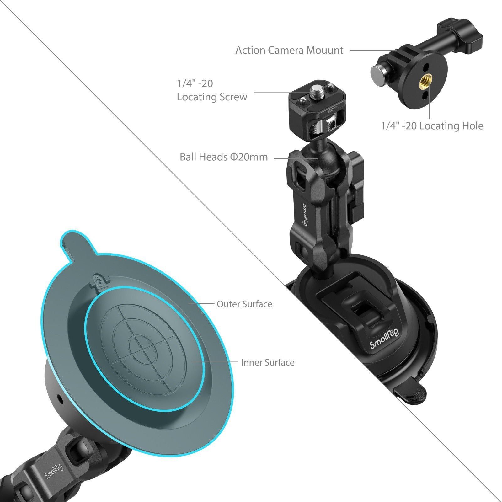 SmallRig SC-1K 4275 – yakın plan görseli SmallRig SC-1K 4275 yakın plan görseli