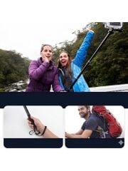 Oem NSTA360 Aksiyon Görünmez Selfie Çubuğu 1.1 Metre Alüminyum Alaşım