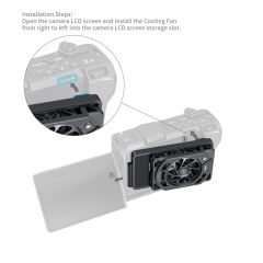 SmallRig 5874 Nikon ZR  için  Soğutma Fanı