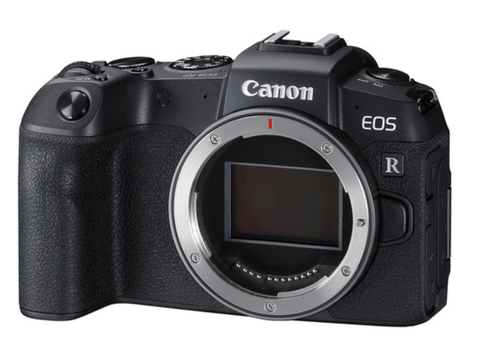 Canon EOS RP 24-105mm – yakın plan görseli Canon EOS RP 24-105mm yakın plan görseli