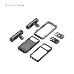SmallRig 5585 Megatron Edition iPhone 17 Pro  için Çift El Tipi Mobil Cihaz Kiti