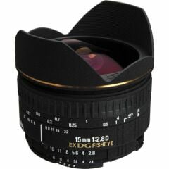 Sigma 15mm f/2.8 EX DG Diagonal Fisheye - Canon Uyumlu