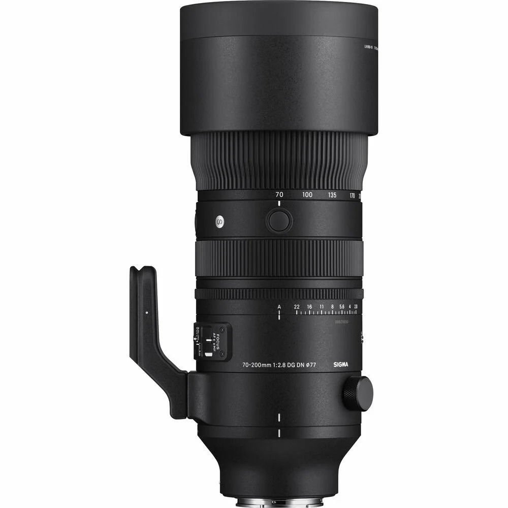 Sigma 70-200mm f/2.8 DG DN OS Sports – yakın plan görseli Sigma 70-200mm f/2.8 DG DN OS Sports yakın plan görseli