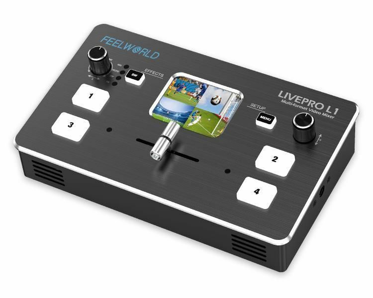 Feelworld Livepro L1 farklı açıdan görünüm