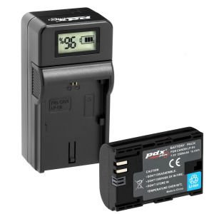PDX Canon LP-E6 Batarya ve Şarj Cihazı Kit