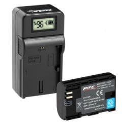 PDX Canon LP-E6 Batarya ve Şarj Cihazı Kit