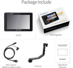 FeelWorld LUT7 7 inch 3D LUT 4K HDMI Monitor