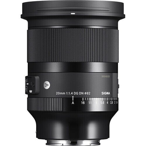 Sigma 20mm F/1.4 DG DN – detay görseli Sigma 20mm F/1.4 DG DN detay görseli