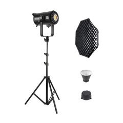 GDX EXC-400C-II Full Set (Gridli 95cm Octagon + 260 cm Kalın Işık Ayağı)
