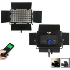 Viltrox VL-40T Renk Ayarlı Profesyonel LED Işık (3`lü Set)