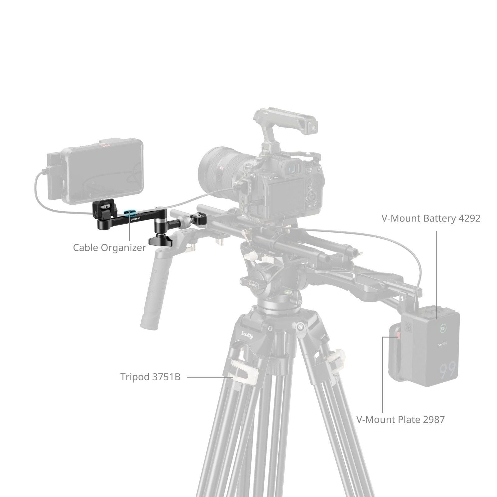 SmallRig 5141 Sihirli Kol Desteği – ürün görseli SmallRig 5141 Sihirli Kol Desteği ürün görseli