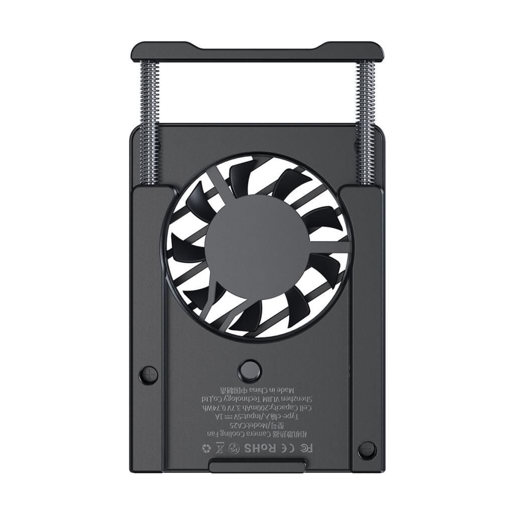 Ulanzi Camera Cooling Fan – farklı açıdan görünüm Ulanzi Camera Cooling Fan farklı açıdan görünüm