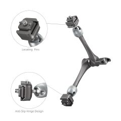 SmallRig 4489 HawkLock H21 Hızlı Çıkarma Rozet Sihirli Kol (11'')