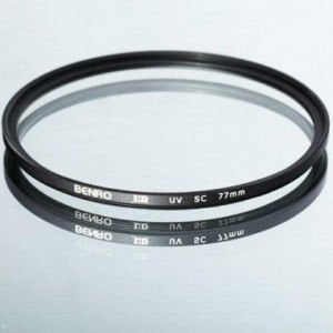 Benro 49 mm Slim UD UV – yakın plan görseli Benro 49 mm Slim UD UV yakın plan görseli