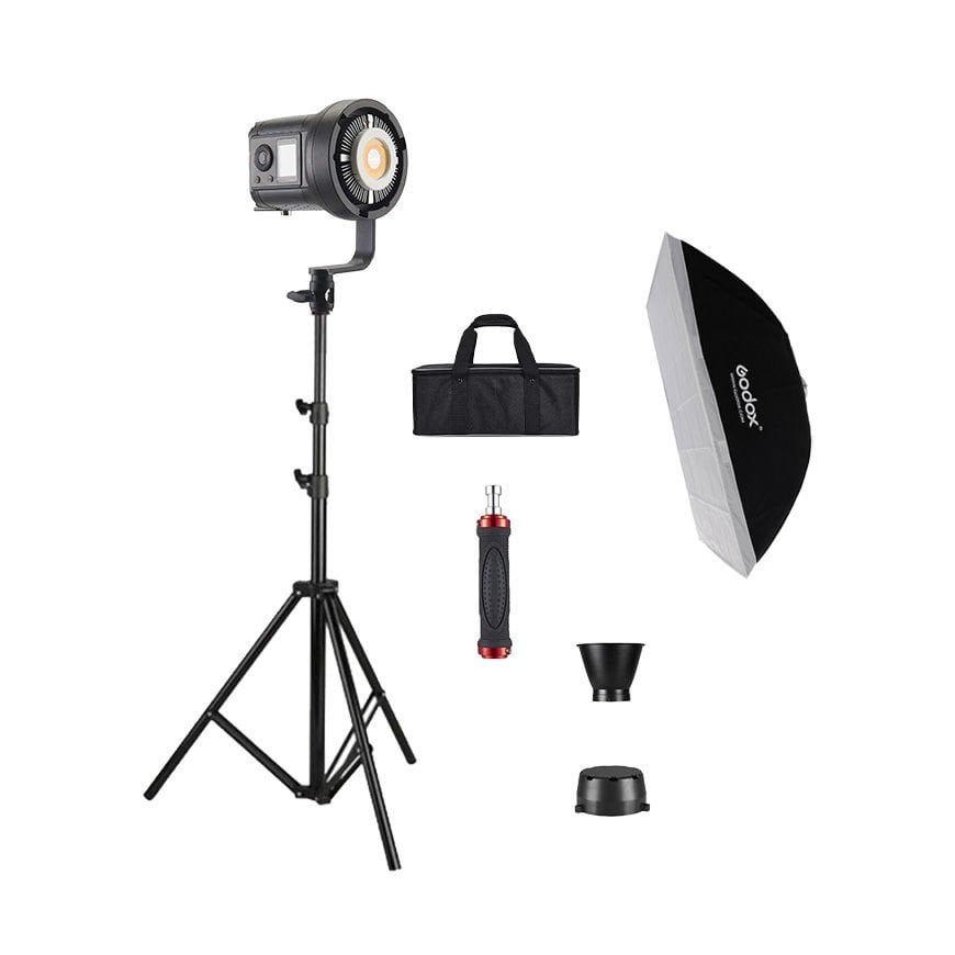 GDX HDB-135R RGB Full Set (60x90 Softbox + 260 cm Kalın Işık Ayağı) - Batarya Seti Hediyeli