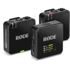 Rode Wireless GO (Gen 3) 2 Kişilik Kablosuz Yaka Mikrofonu