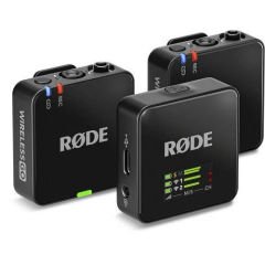 Rode Wireless GO (Gen 3) 2 Kişilik Kablosuz Yaka Mikrofonu