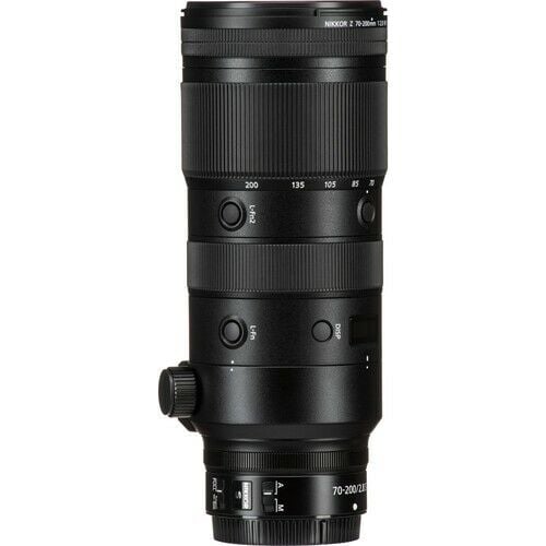 Nikon Nikkor Z 70-200mm f/2.8 VR S farklı açıdan görünüm