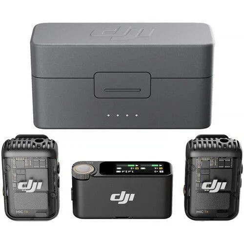 DJI Mic 2 Kompakt Dijital Kablosuz Mikrofon Sistemi (2 Kişilik