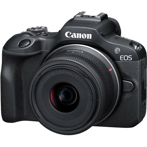 Canon EOS R100 – farklı açıdan görünüm Canon EOS R100 farklı açıdan görünüm