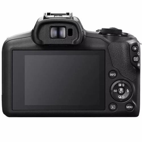 Canon EOS R100 – yakın plan görseli Canon EOS R100 yakın plan görseli