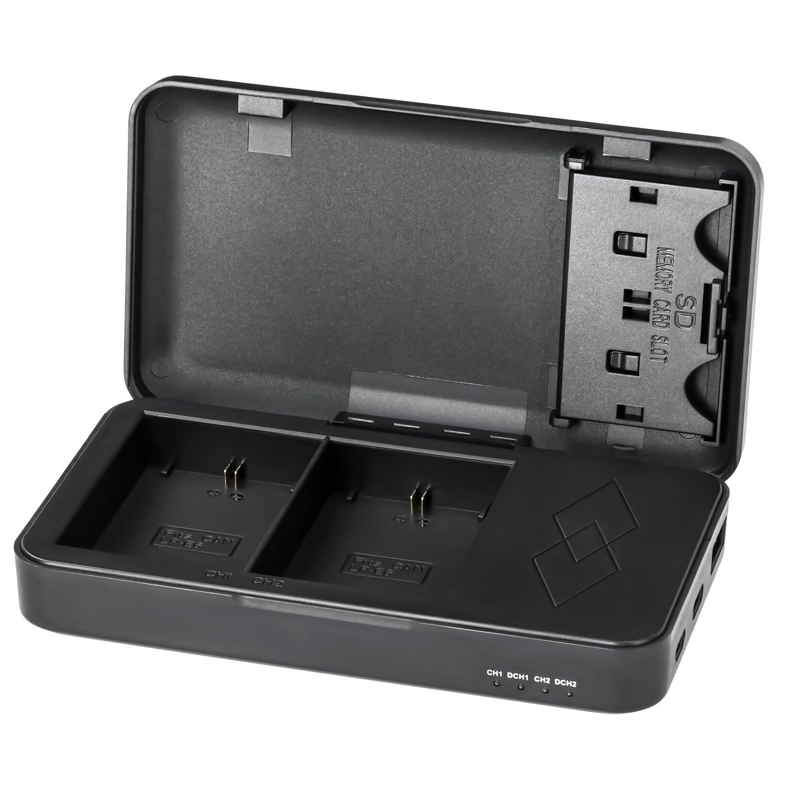 PDX Canon LP-E6 İkili Şarj ve SD Kart Kutusu