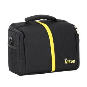 PDX for Nikon Baskılı Kare Çanta