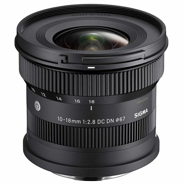 Sigma 10-18mm f/2.8 DC DN – detay görseli Sigma 10-18mm f/2.8 DC DN detay görseli