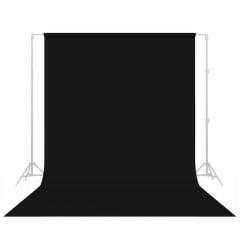 Gdx Seyyar Kağıt Sonsuz Stüdyo Fon Perde (Black/Siyah) 2.70x11 Metre