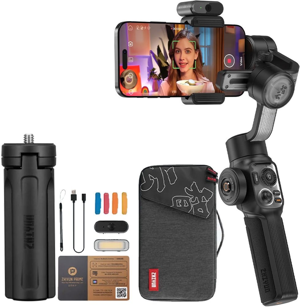 Zhiyun Smooth 5S AI Pro – ürün görseli Zhiyun Smooth 5S AI Pro ürün görseli