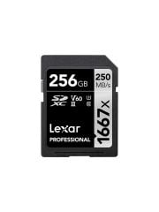 Lexar 256GB Professional 1667x SDXC 250MB/sn V60 Hafıza Kartı