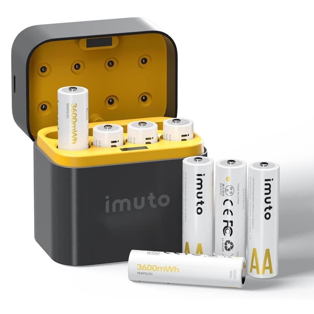 Imuto 3600 mWh AA – ürün görseli Imuto 3600 mWh AA ürün görseli