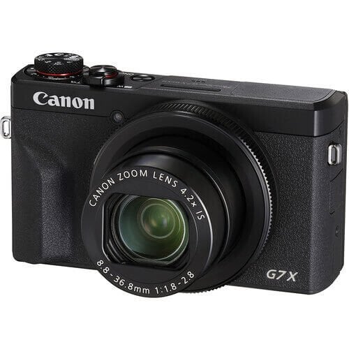 Canon PowerShot G7X Mark III Dijital Fotoğraf Makinesi (Siyah)
