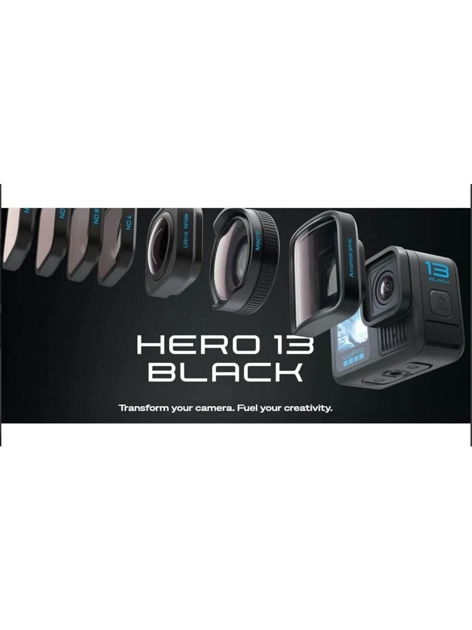 GoPro HERO 13 Black – farklı açıdan görünüm GoPro HERO 13 Black farklı açıdan görünüm