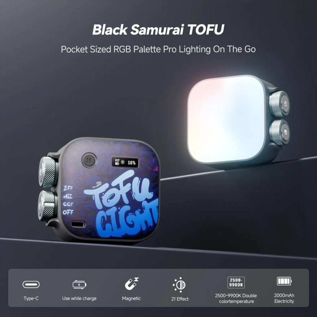 Photoolex Black Samurai TOFU – farklı açıdan görünüm Photoolex Black Samurai TOFU farklı açıdan görünüm