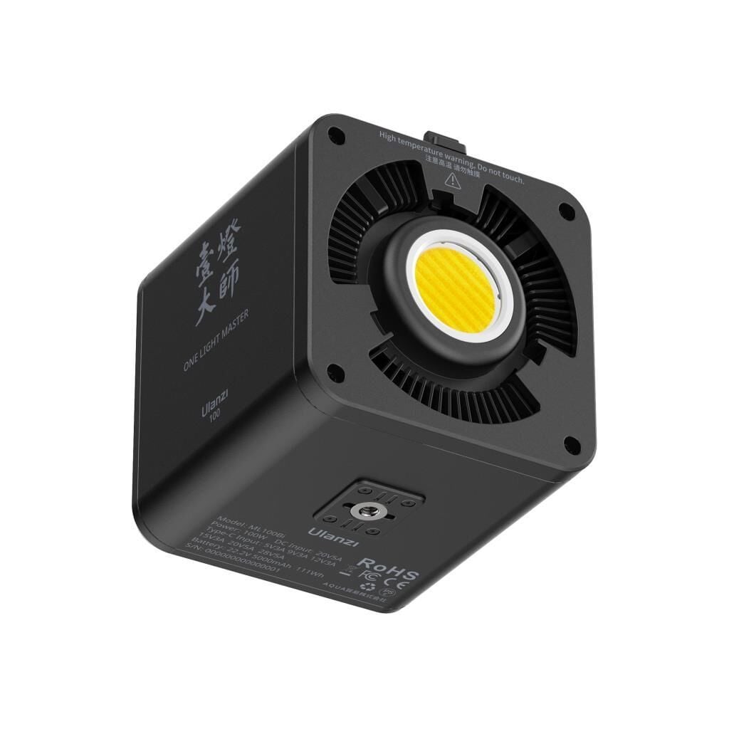 Ulanzi ML100Bi 100W Bi-Color COB – yakın plan görseli Ulanzi ML100Bi 100W Bi-Color COB yakın plan görseli