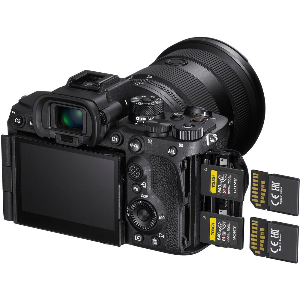 Sony A7R V Body yakın plan görseli